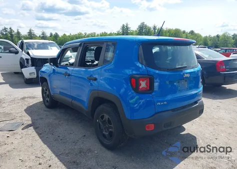 2015 Jeep Renegade Sport from USA, damaged, VIN ZACCJBAH5FPB37304